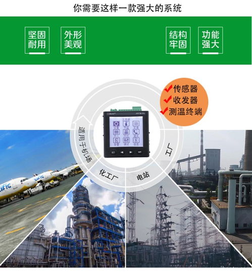 安科瑞ARTM-Pn無(wú)線測(cè)溫顯示單元 智能接收60個(gè)ATE系列開孔式傳感器，助力上海網(wǎng)絡(luò)技術(shù)安全
